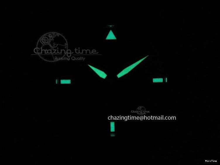 MIROTIME 0423 Mark XVI 1:1 Best Edition MK Maker SS Black Dial A2892 On Black Leather Strap Chic 7371